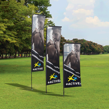 Telescopic Banners Econo Single Sided Digital