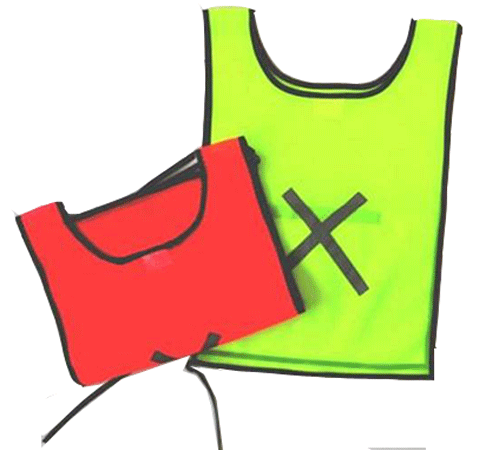 Reflective bibs (Solid fabric)