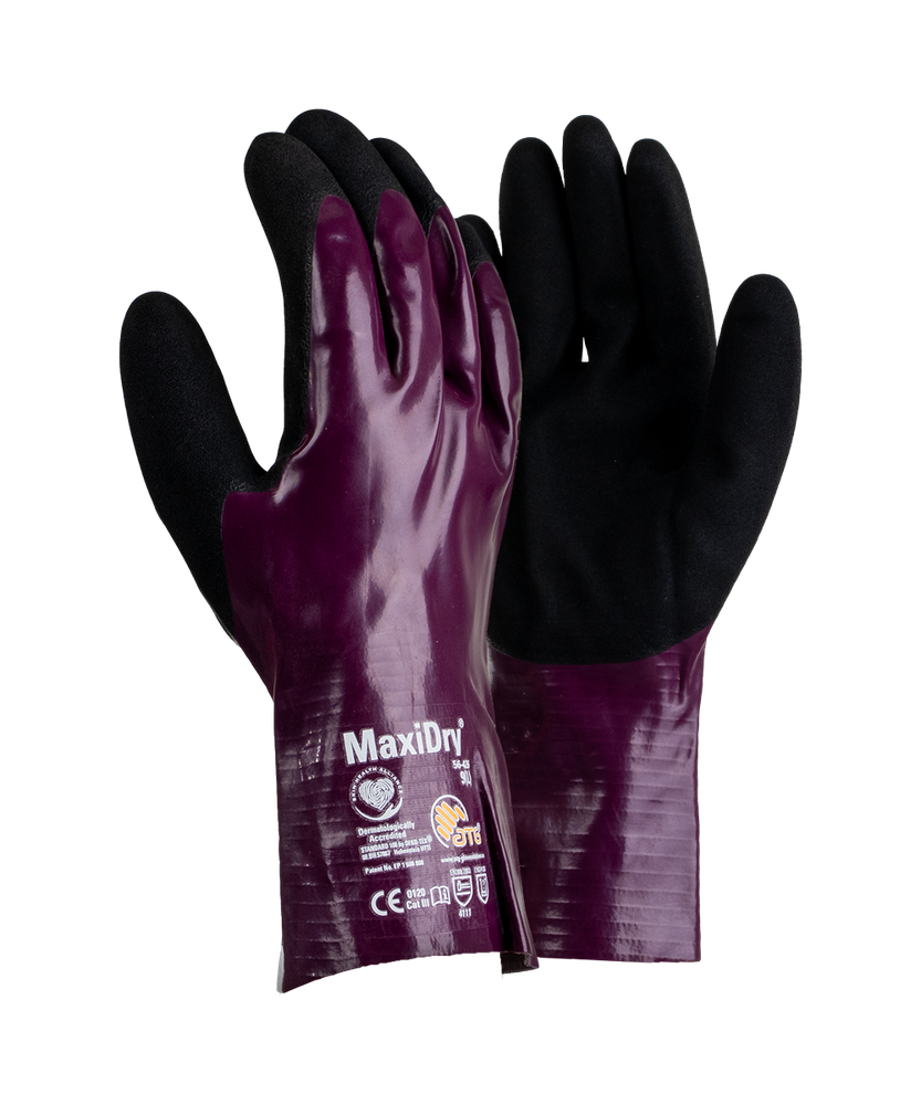 Maxidry Oil Resistant Fully Coated Gloves