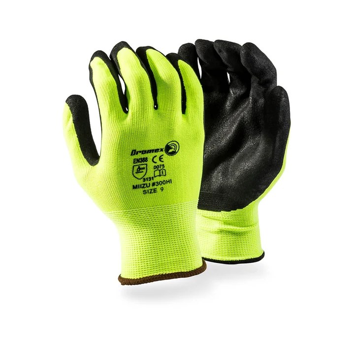 Miizu 300HI Green Dipped Glove