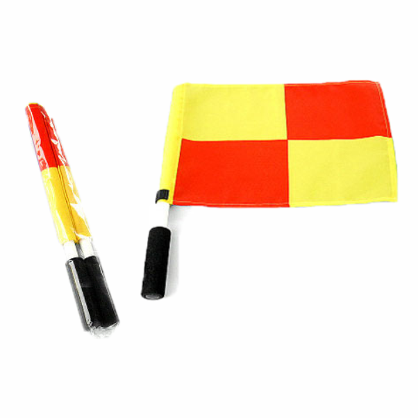 Linesman Flags, Pair, Yellow & Orange
