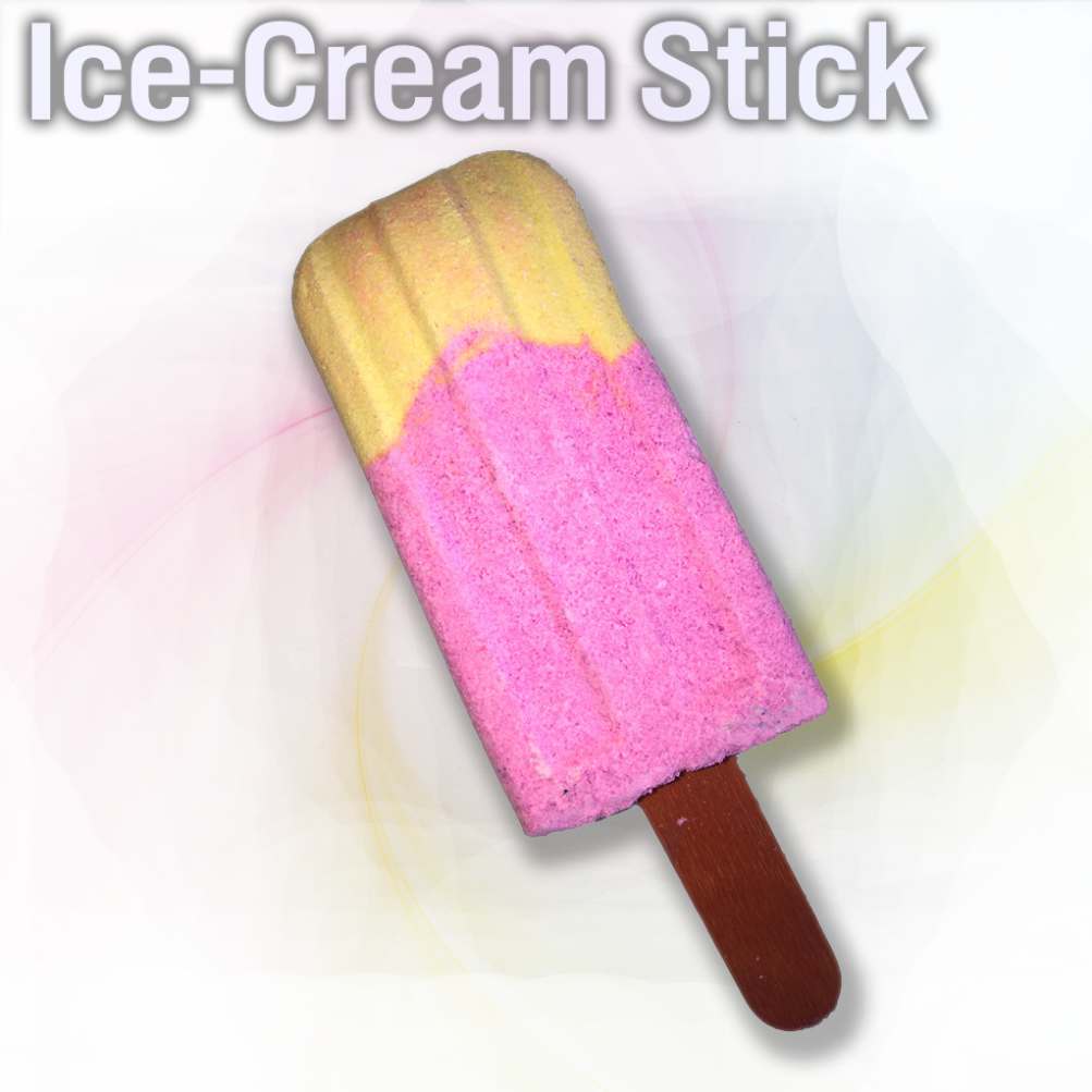 Ice-Cream Stick Bath Bomb