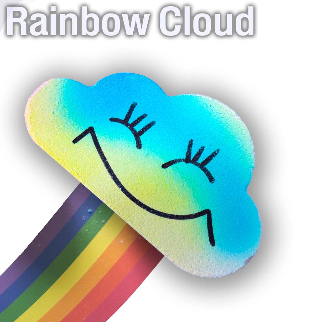 Rainbow Cloud Bath Bomb