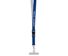 Petersham Lanyard Single Sided & Buckle&Hangtab
