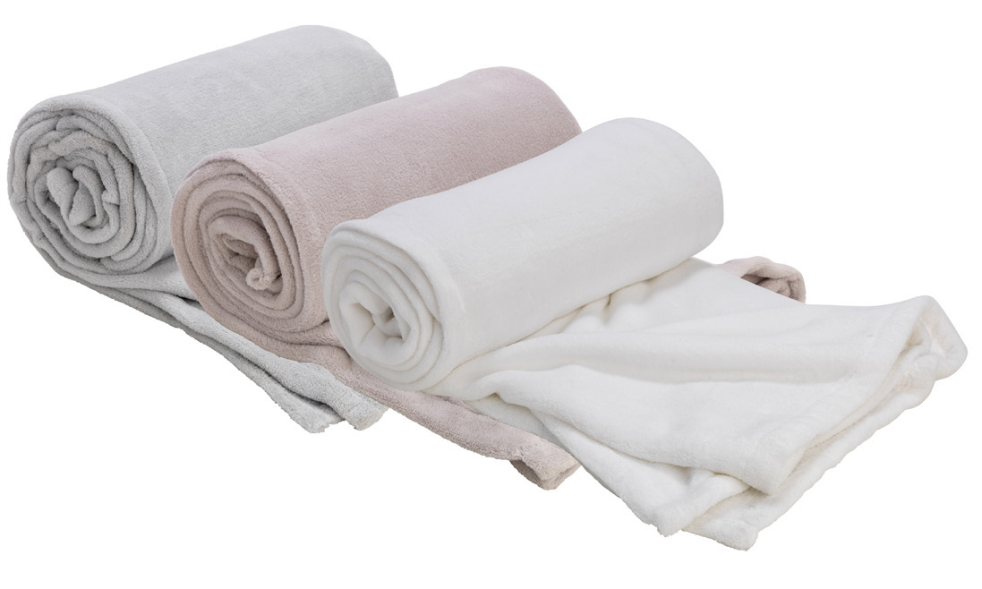 Hemmed Fleece Blanket (150x150cm)