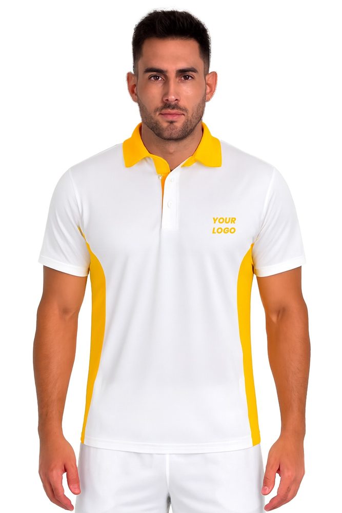 Contrast Side Panels Golfer