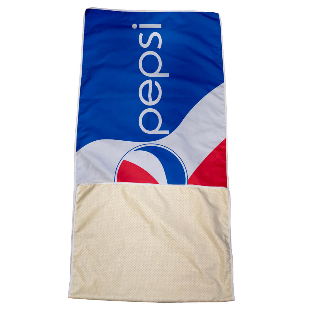 Areca Palm Quick Drying Non-Slip Yoga Mat S/S Print Binded With Petersham Webbing