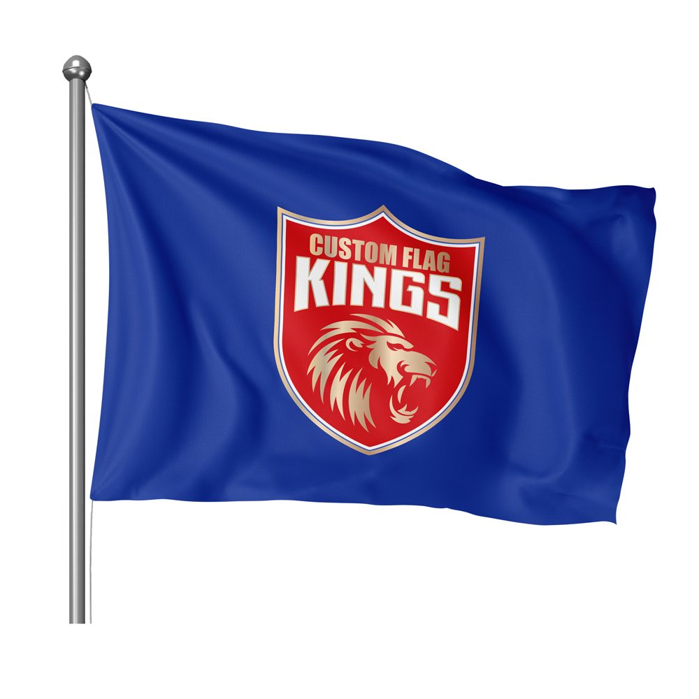 Digitally Printed Flag, Double Sided, 2700mm x 1800mm, with rope & toggle