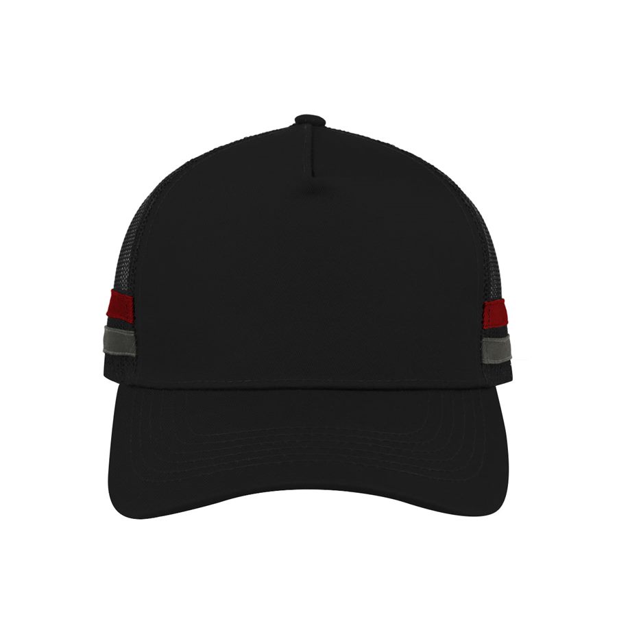 Striped Trucker Cap