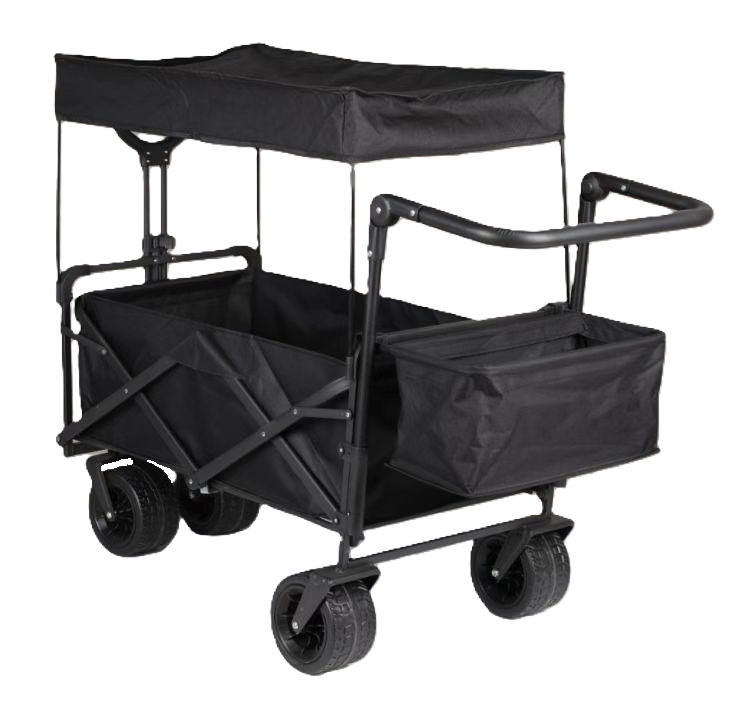 Covered Trolley- Black (C01)