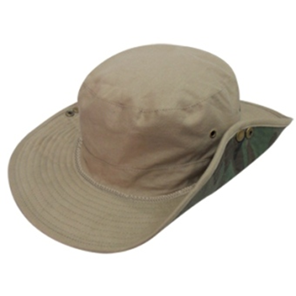 SAFARI REVERSIBLE COWBOY HAT ( ITEM SH01 ) (SH01 REVERSIBLE HAT)