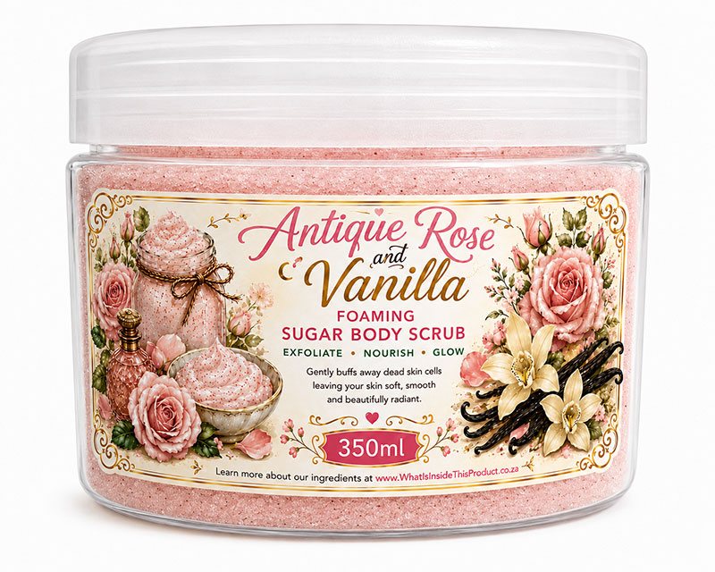 Foaming Sugar Body Scrub