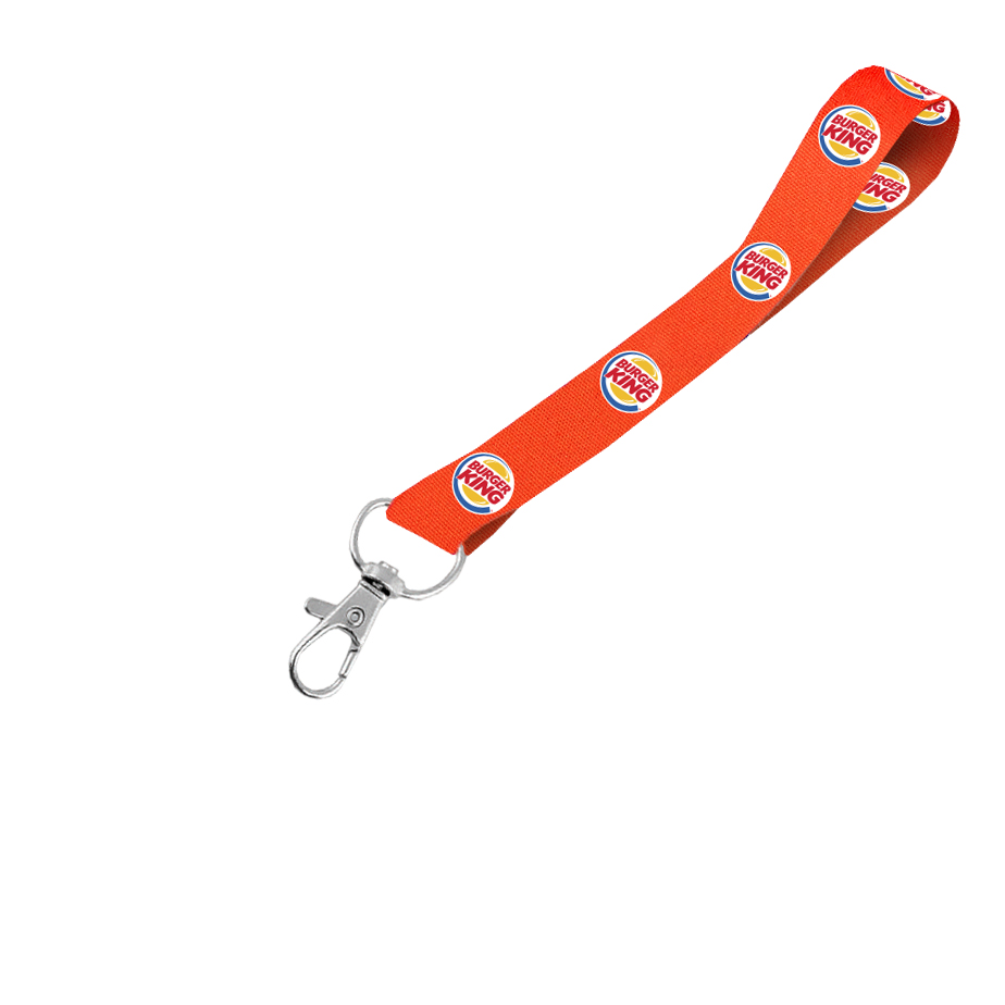 Hi-Viz Wrist Phone Strap DTF Print D/Sided with Snap Hook