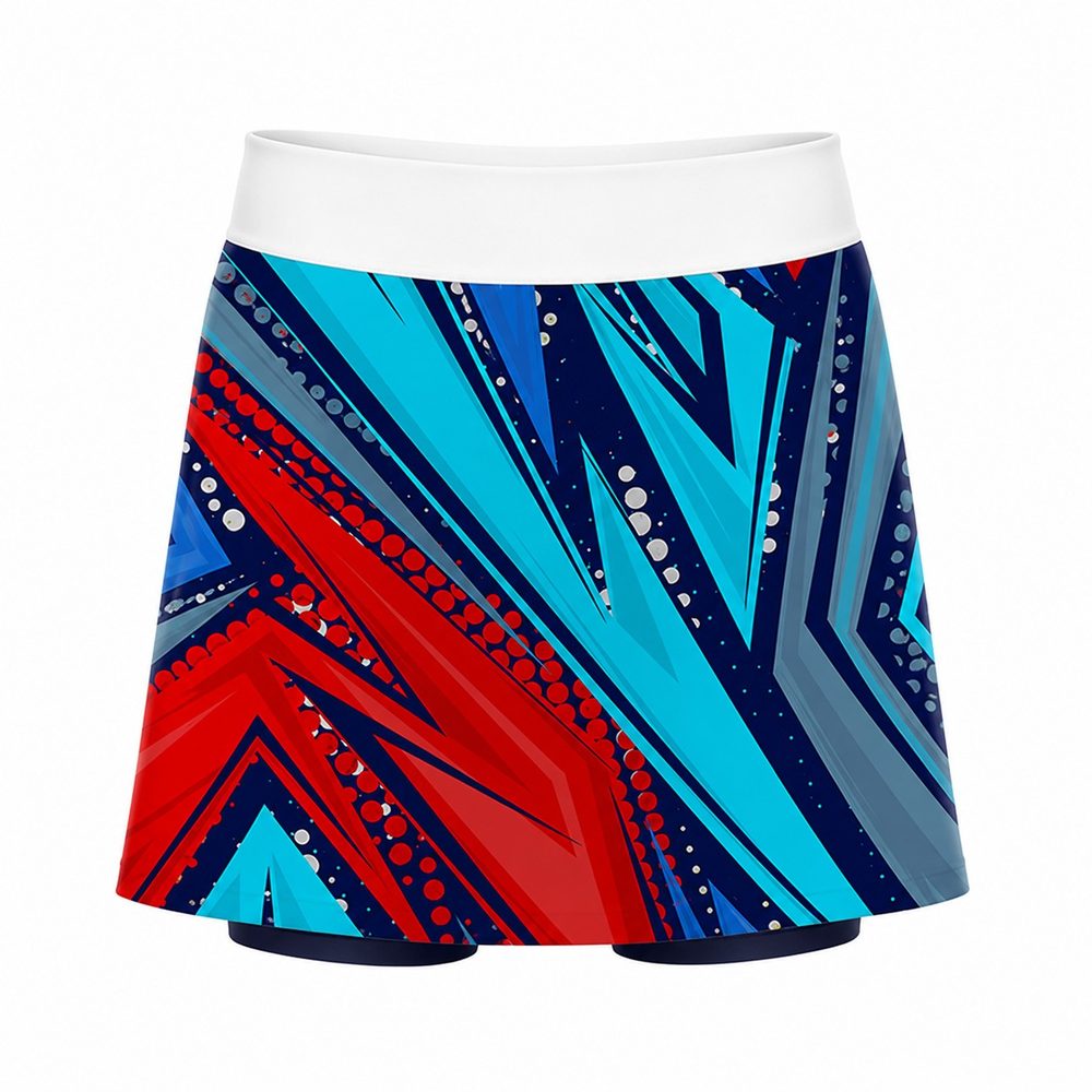Dye Sub Kid's Skort, Birdseye