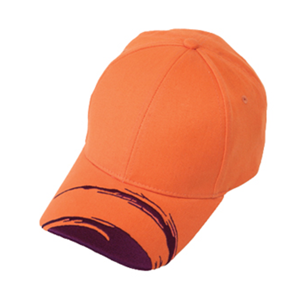 STORM EMBROIDERY CAP (8A23 ORANGE / PURPLE)
