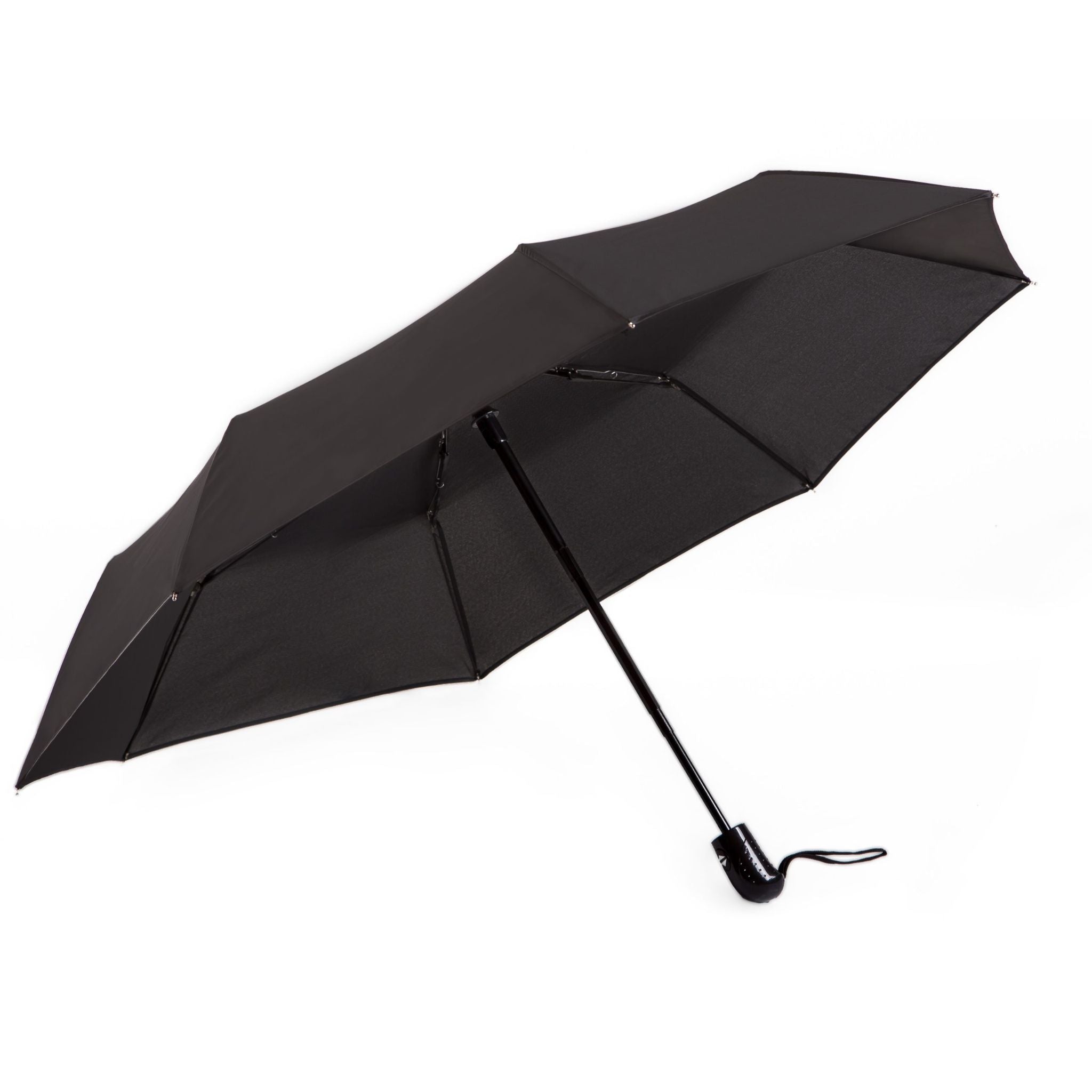 Compact Mini Umbrella AU-98: Mini  Deluxe  Compact A-Open & Close  Pongee Material with Rubberised  Handle