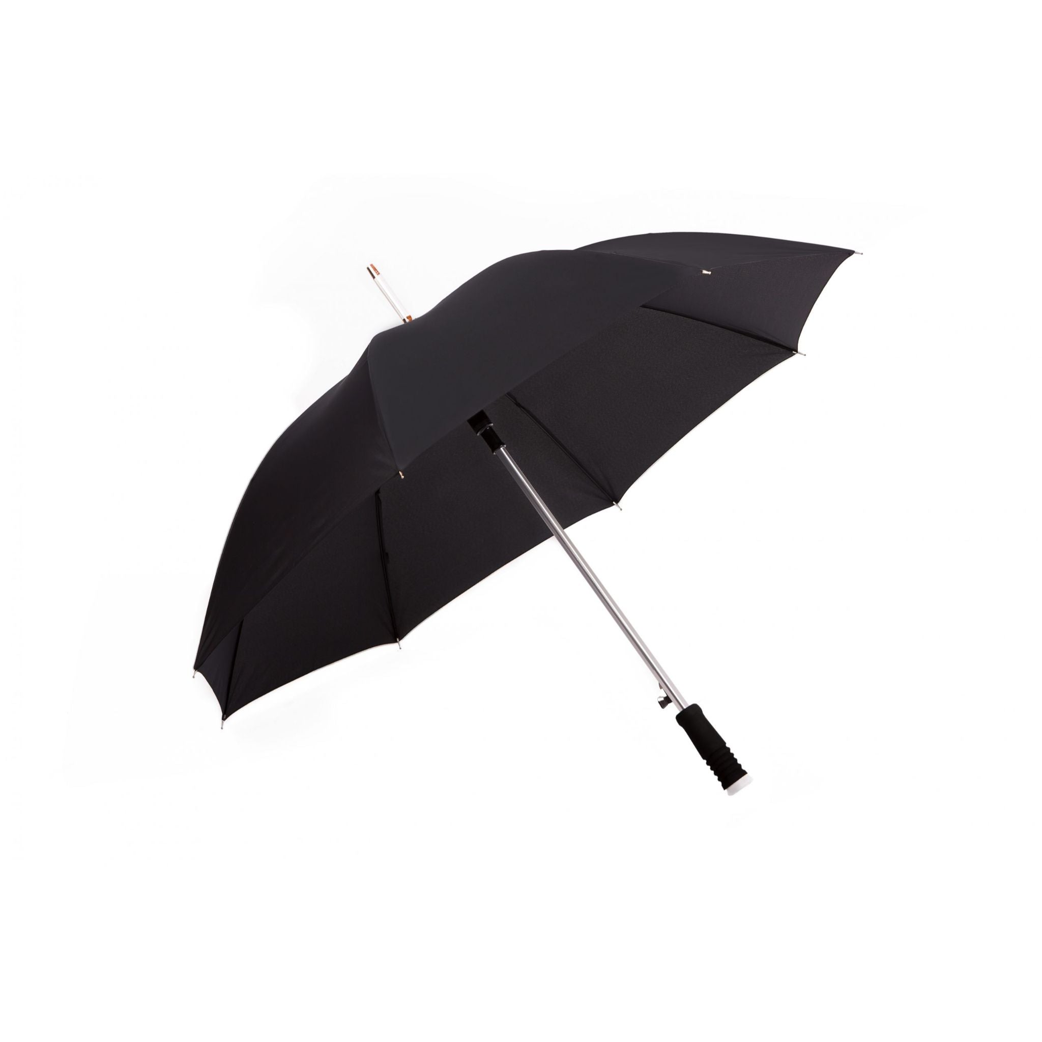 Golf Umbrella AU-57 - Open Aluminium Frame Pongee Material Solid Colour w EVA Sponge Handle