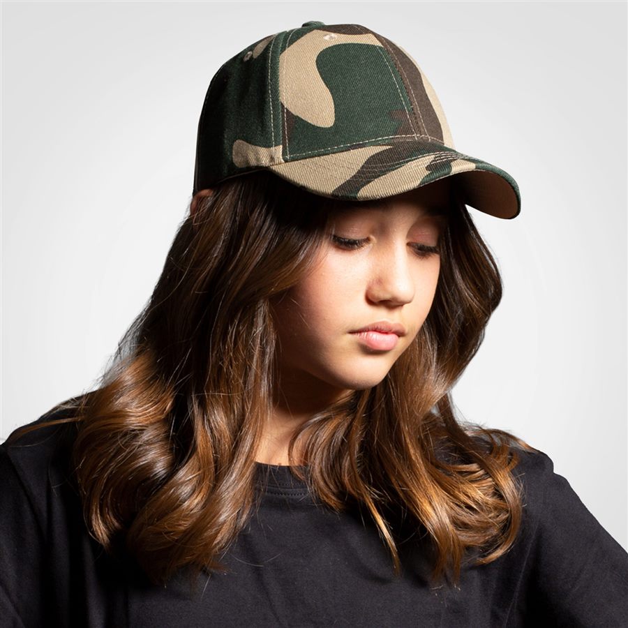 Kids Americano Camo Cap