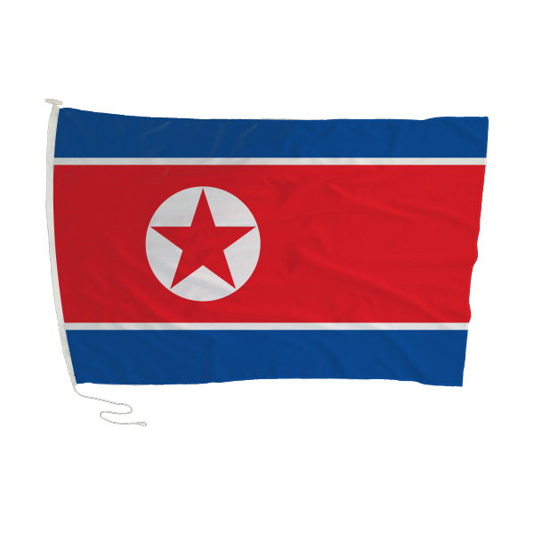NORTH KOREA FLAG 180 x 120cm