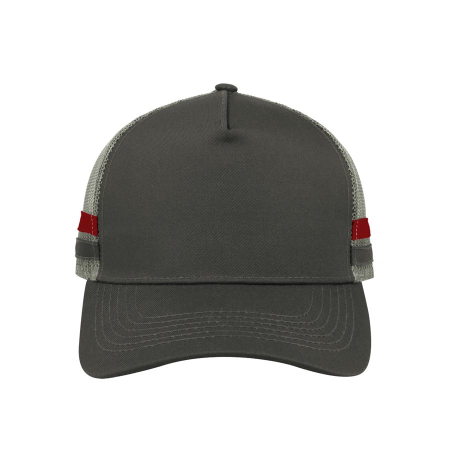 Striped Trucker Cap