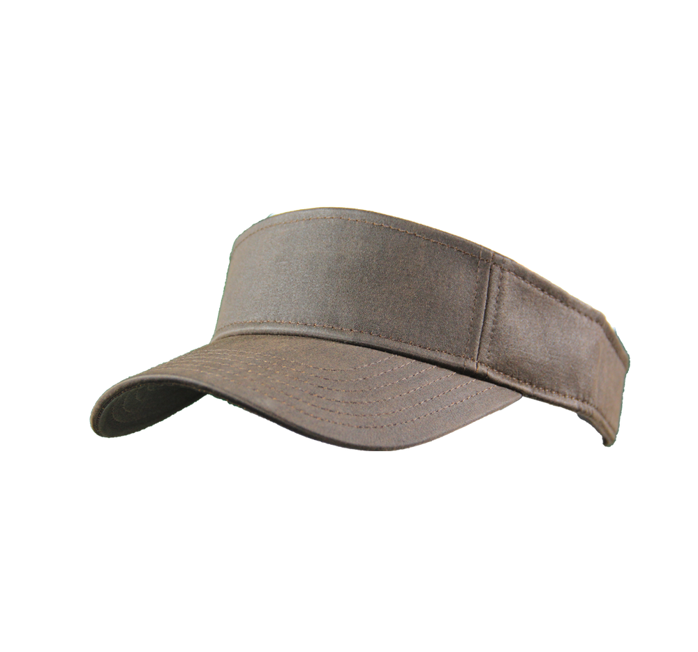 OIL SKIN VISOR (OSV01 BROWN)
