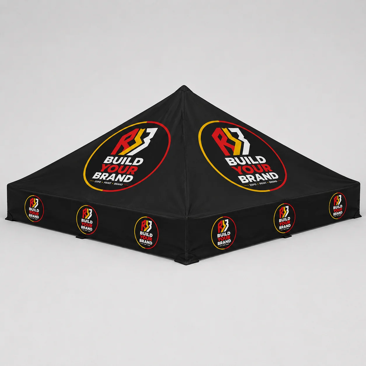 Build Your Brand 2m x 2m Standard Steel Square Leg Gazebo - Skin Only