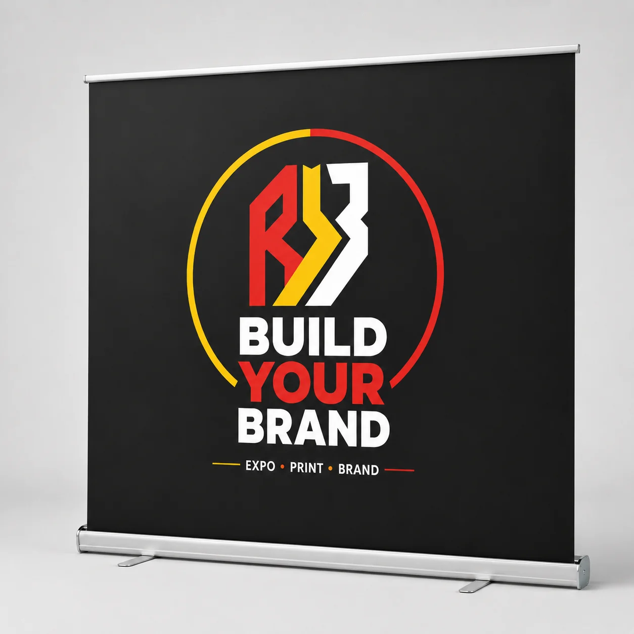 1.5m (Gazebo Material) Standard Pull-Up Banner - Complete