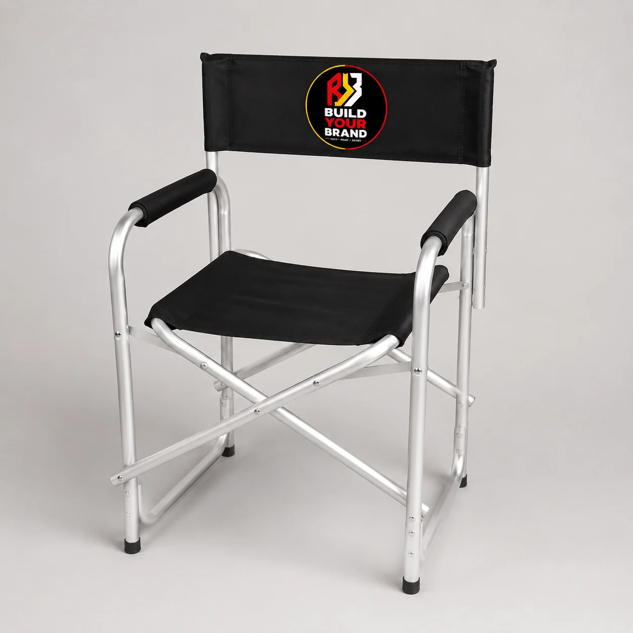 Build Your Brand Event Director's Chair - Aluminium