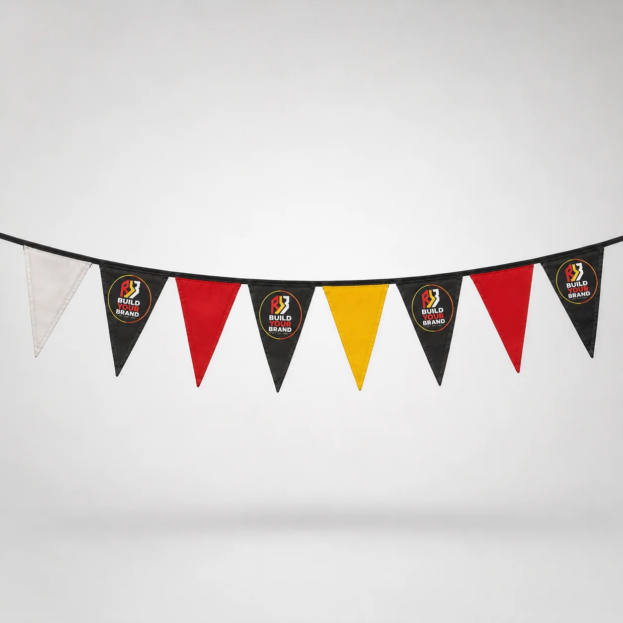 Build Your Brand Gazebo-Material Triangle Bunting, Single Sided (Priced Per Metre)